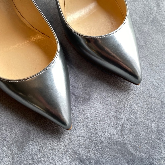 Christian Louboutin Silver Pumps 38 - Picture 6 of 8